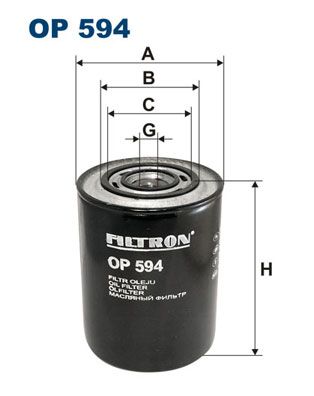 Фильтр масляный FILTRON OP594