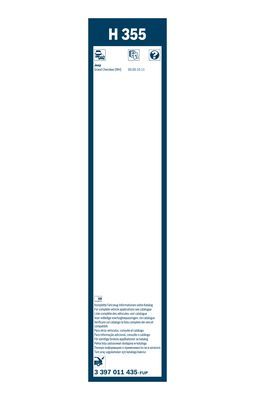 Щетка стеклоочистителя задняя BOSCH 3397011435