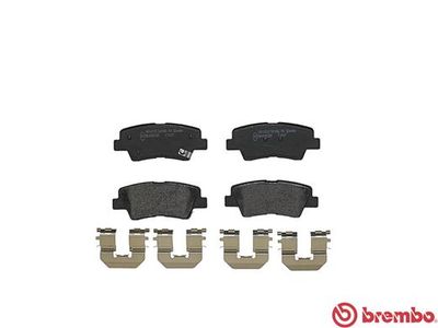 Колодки тормозные задние BREMBO P30047