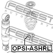 Проставка пружины задней нижняя FEBEST OPSIASHRL