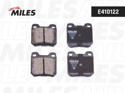 Колодки тормозные задние Miles E410122