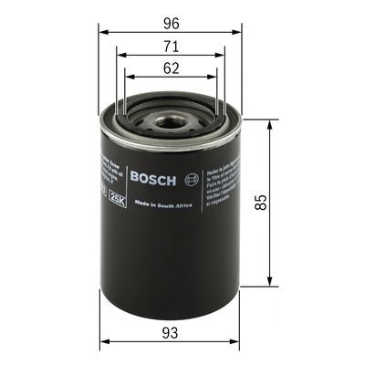 Фильтр масляный BOSCH 0451103219