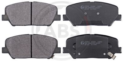 Колодки тормозные дисковые AMD AMDBF455