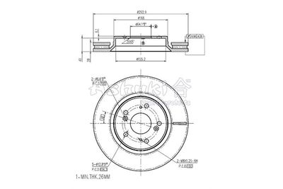 Диск тормозной передний BREMBO 09B64810