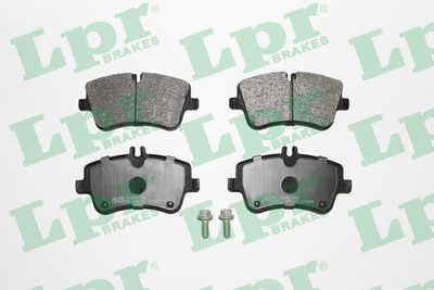 Колодки тормозные дисковые LPR 05P767