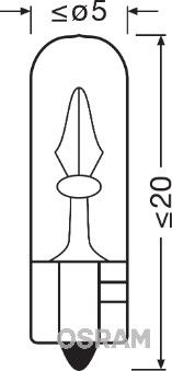 Лампа OSRAM 2723