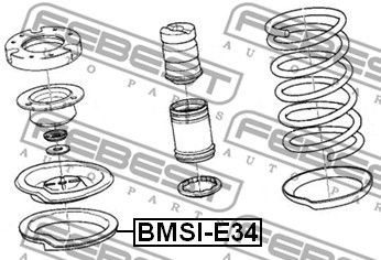 Проставка пружины верхняя FEBEST BMSIE34