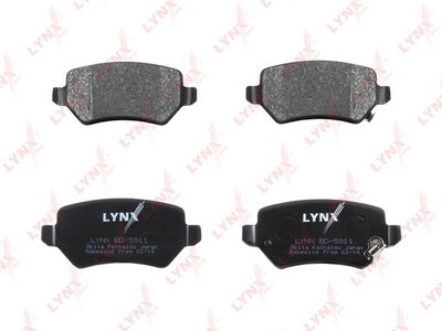 Колодки тормозные задние LYNXauto BD5911