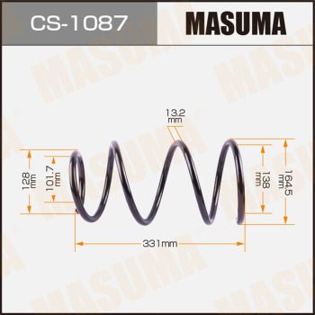 Пружина подвески Masuma CS1087