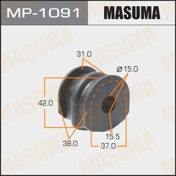 Втулка стабилизатора заднего Masuma MP1091
