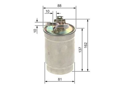 Фильтр топливный BOSCH 0450906429