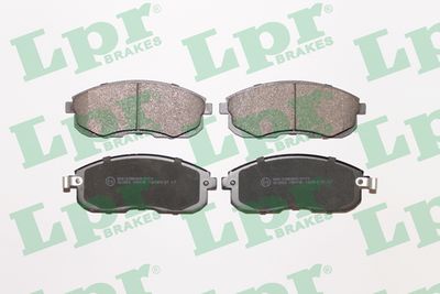 Колодки тормозные дисковые LPR 05P090