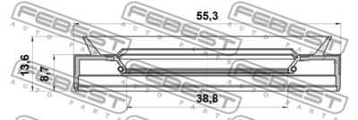 Сальник привода FORD 5117777