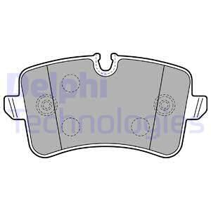 Колодки тормозные дисковые комплект DELPHI LP2249