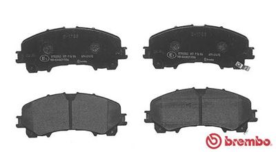 Колодки тормозные передние BREMBO P56106