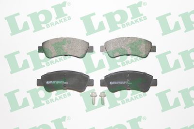Колодки тормозные передние LPR 05P789