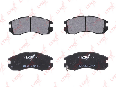 Колодки тормозные дисковые LYNXauto BD7112