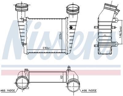 Интеркулер NISSENS 96680