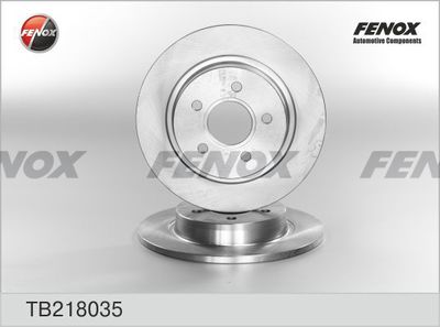 Диск тормозной FENOX TB218035
