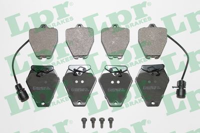 Колодки тормозные дисковые LPR 05P981