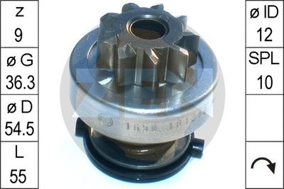 Бендикс стартера ERA ZN1650