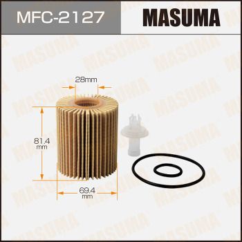 Фильтр масляный Masuma MFC2127