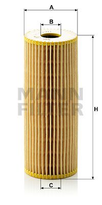 Фильтр масляный MANN-FILTER HU7271X