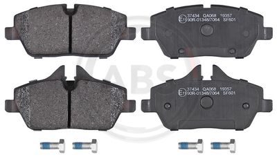 Колодки тормозные дисковые передние BOSCH 0986494120