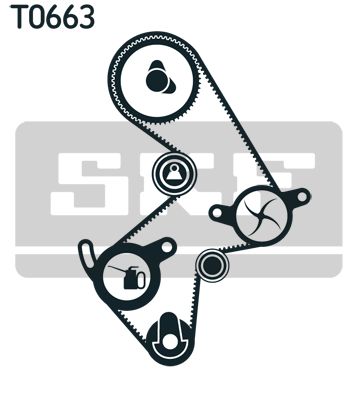 Комплект ремня ГРМ SKF VKMA91003