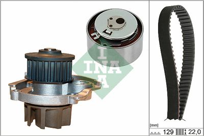 Комплект ремня ГРМ INA 530046230