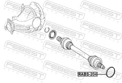 Кольцо АБС Mercedes Benz A230357018264