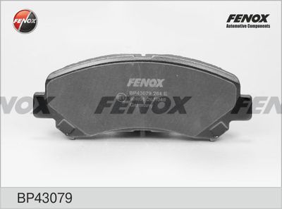 Колодки тормозные передние FENOX BP43079