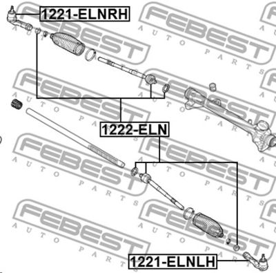 Наконечник рулевой тяги Hyundai / Kia 56825Q5000