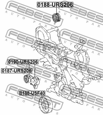 Ролик SUZUKI 1754054L00