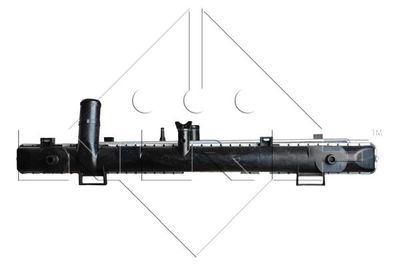 Радиатор системы охлаждения NRF 53582