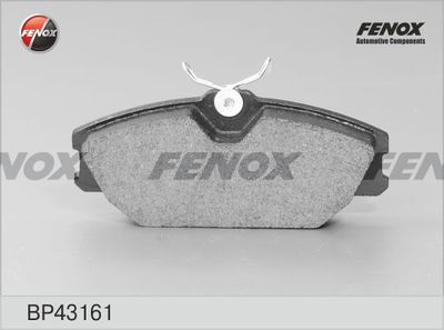 Колодки тормозные дисковые FENOX BP43161