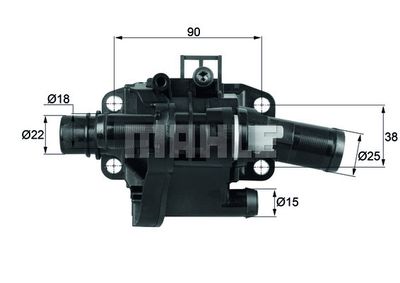 Термостат MAHLE TH4183