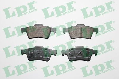 Колодки тормозные дисковые LPR 05P907