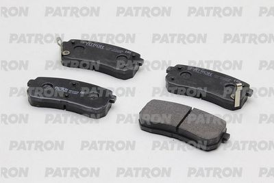 Колодки тормозные дисковые задние PATRON PBP124KOR