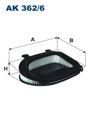 Фильтр воздушный FILTRON AK3626