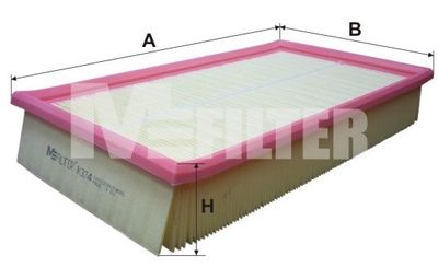 Фильтр воздушный M-Filter K374