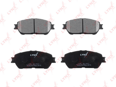 Колодки тормозные дисковые передние LYNXauto BD7537