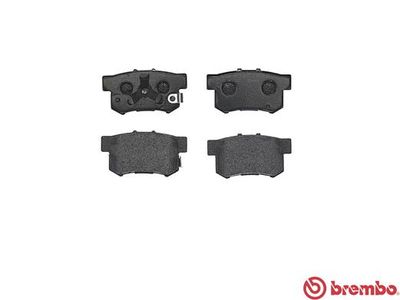 Колодки тормозные дисковые задние BREMBO P28051