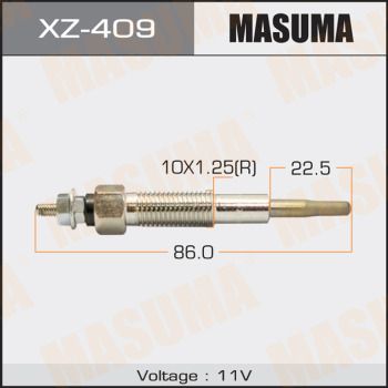 Свеча накаливания Masuma XZ409