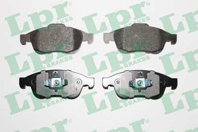 Колодки тормозные передние LPR 05P1493