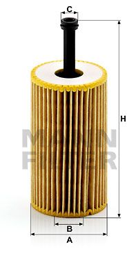 Фильтр масляный MANN-FILTER HU612X