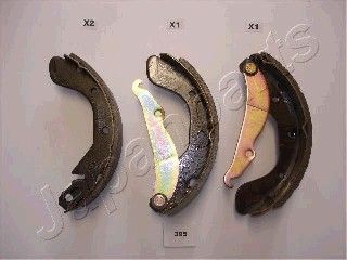 Колодки тормозные барабанные JAPANPARTS GF395AF