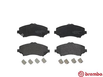 Колодки тормозные дисковые BREMBO P11025