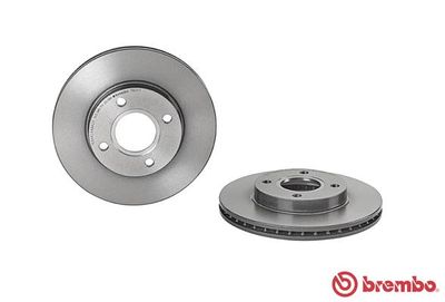 Диск тормозной передний BREMBO 09780611