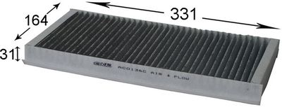Фильтр салона угольный JS ASAKASHI AC0136C